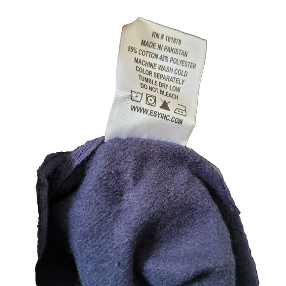 Blue Oversized Loose Fit Sweatshirt Streetwear - Picture 5 of 7